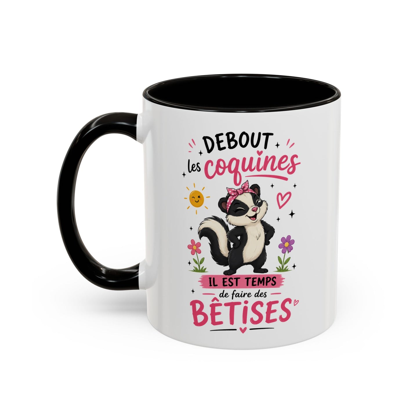 Tasse Humour Femme – Mug Drôle Coquine et Bêtises – Cadeau Original pour Femme Amie Collègue Anniversaire 325 ml