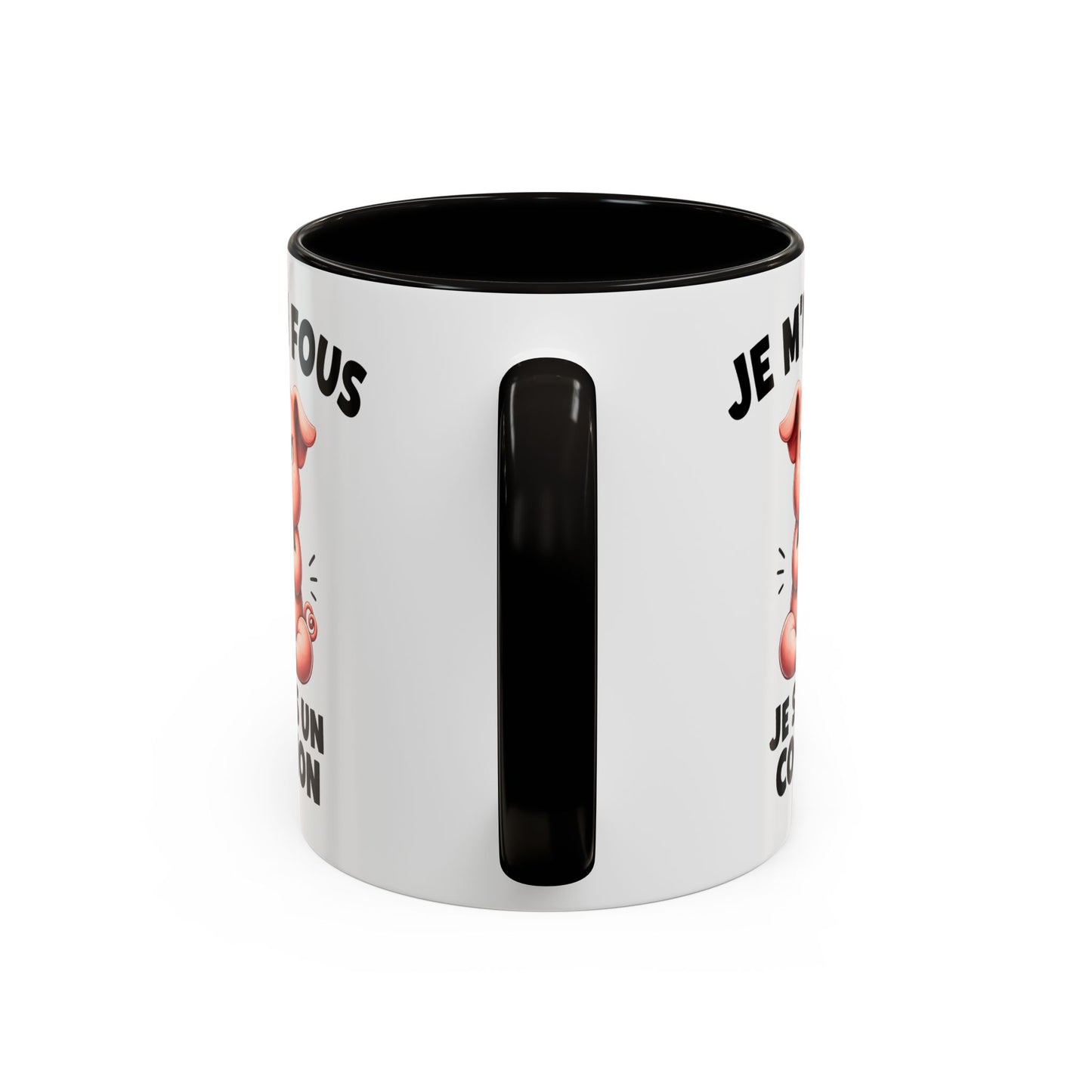 Tasse Je M’En Fous Je Suis un Cochon – Mug Cochon Humoristique – Cadeau Femme Homme Amoureux des Animaux 325ml