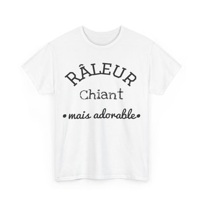 Tee shirt Râleur chiant mais adorable idée cadeau humour drôle pour homme