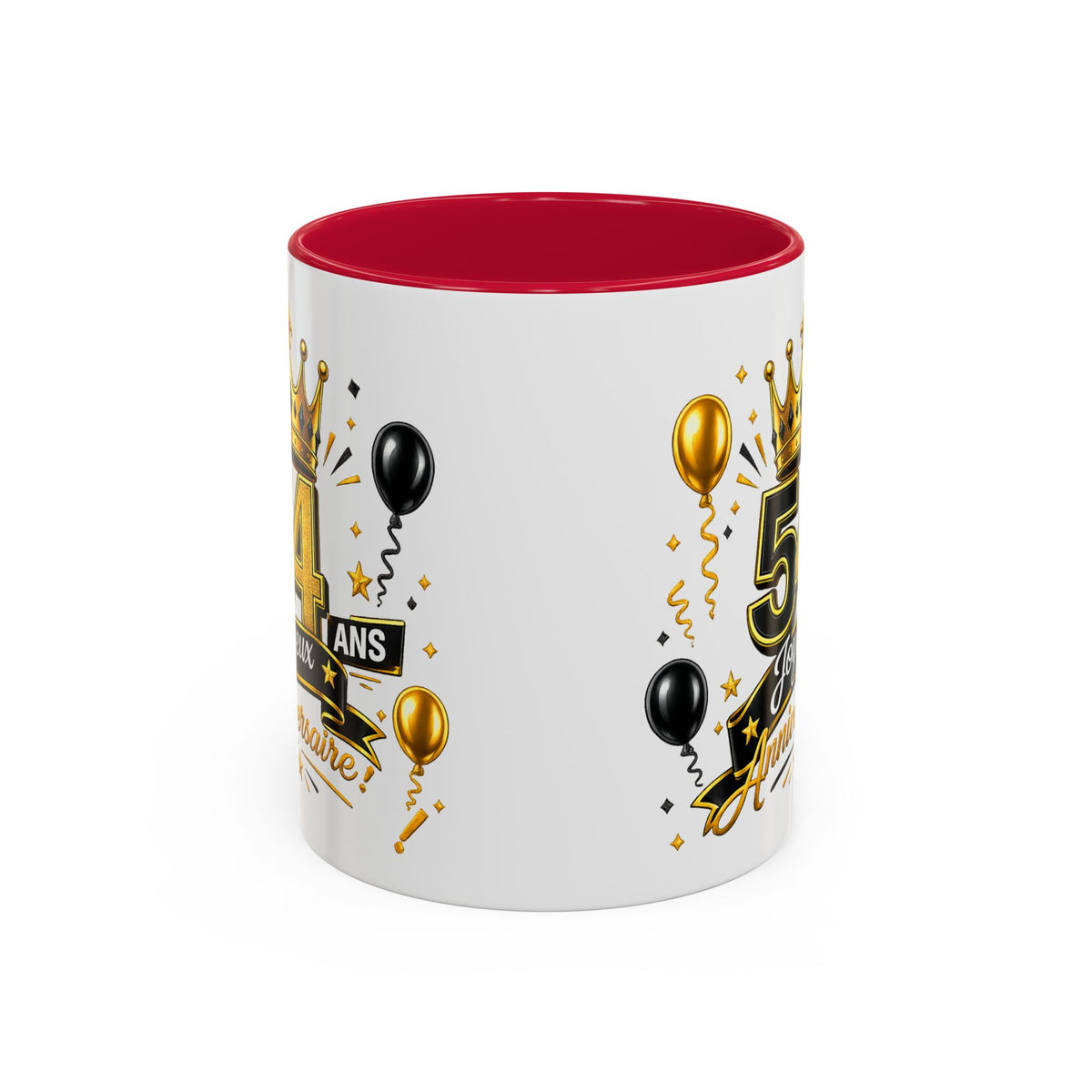Mug Joyeux 54 Ans – Tasse Anniversaire 54 Ans – Cadeau Original pour Femme Homme – Idée Cadeau 54e Anniversaire