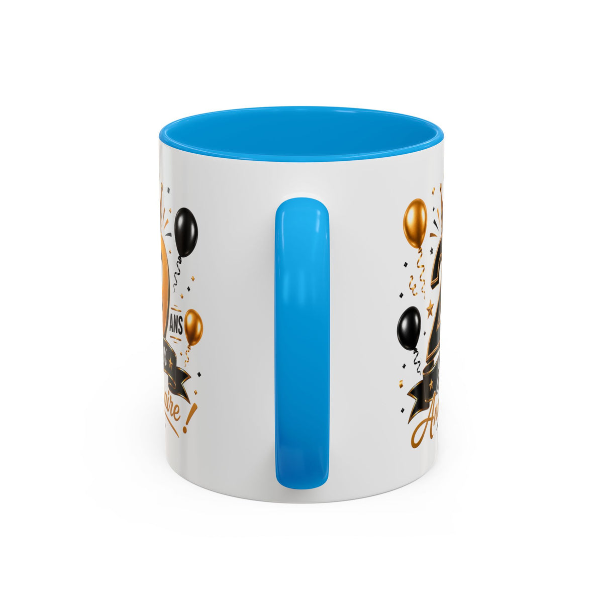 Mug Joyeux 29 Ans – Tasse Anniversaire 29 Ans – Cadeau Original pour Femme Homme – Idée Cadeau 29e Anniversaire Noir Bleu Rouge