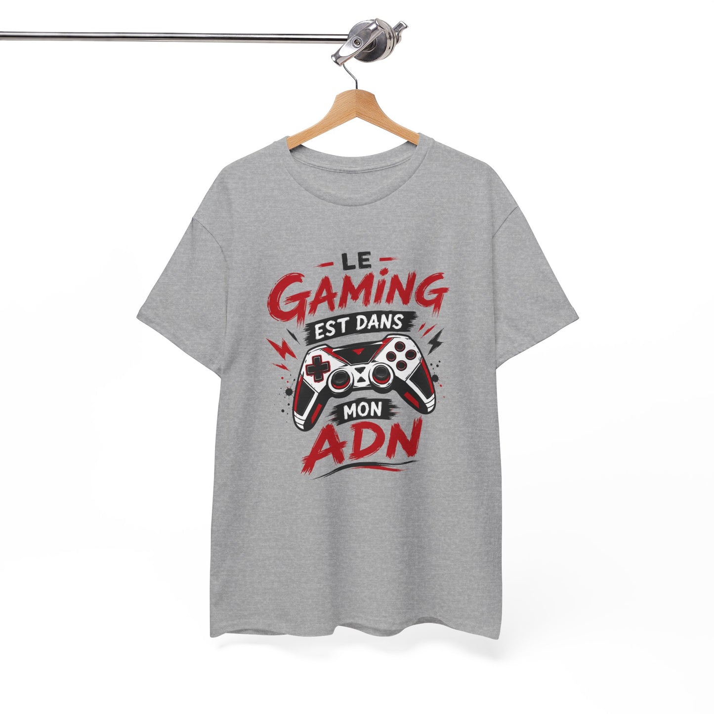 Tee-Shirt Gaming Homme et Femme – Gamer Manette Jeu Vidéo Console PC – Cadeau Original pour Passionné de Jeux Vidéo Geek