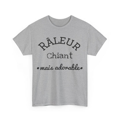 Tee shirt Râleur chiant mais adorable idée cadeau humour drôle pour homme
