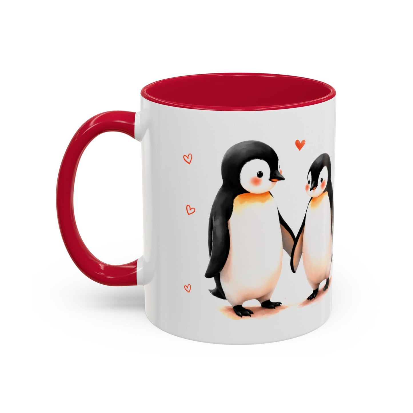 Tasse Tu Es Mon Pingouin – Mug Couple Amoureux Pingouins – Cadeau Saint-Valentin Homme Femme 325ml