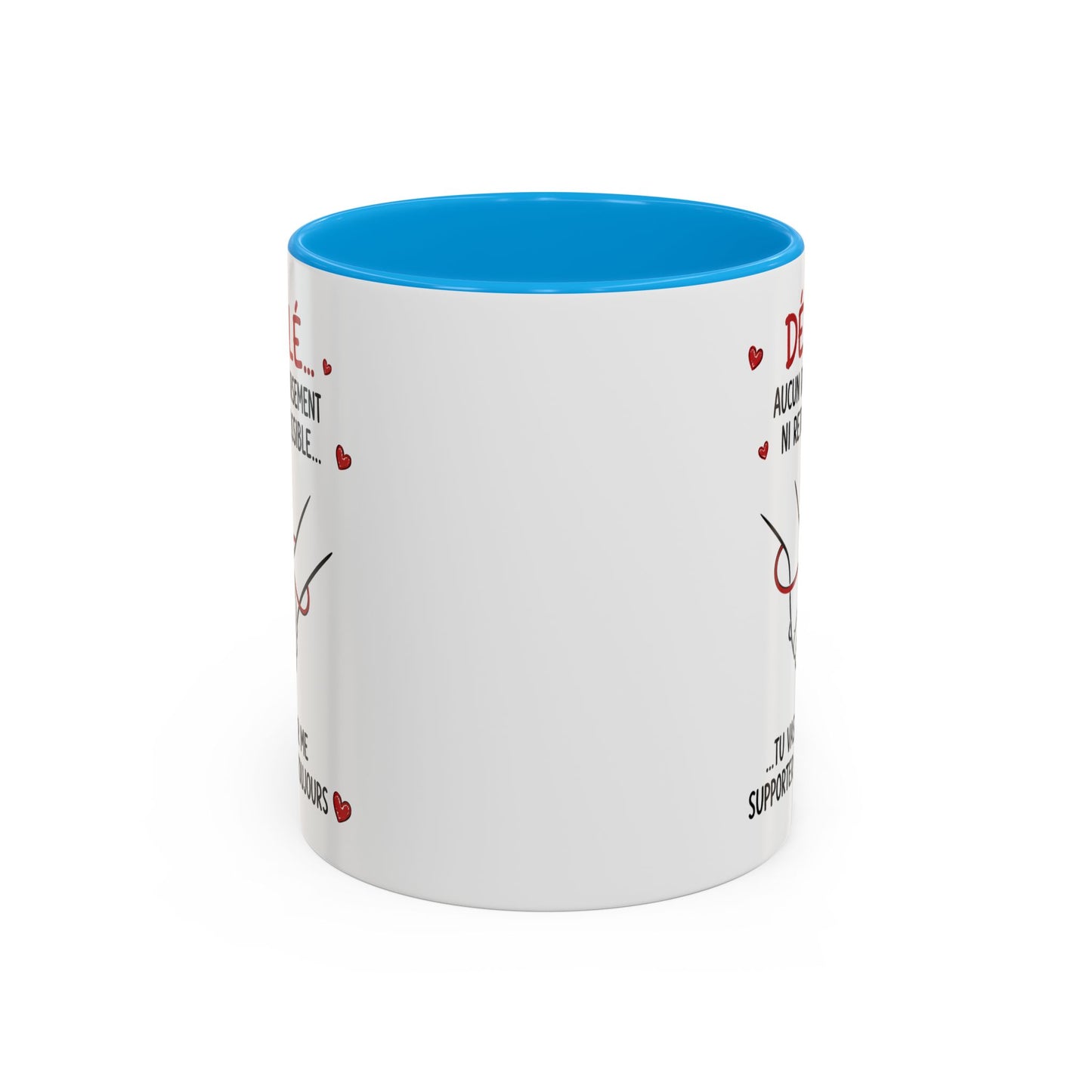 Tasse Désolé Aucun Remboursement Ni Retour Possible – Mug Couple Humour Amour – Cadeau Homme Femme Saint-Valentin 325ml