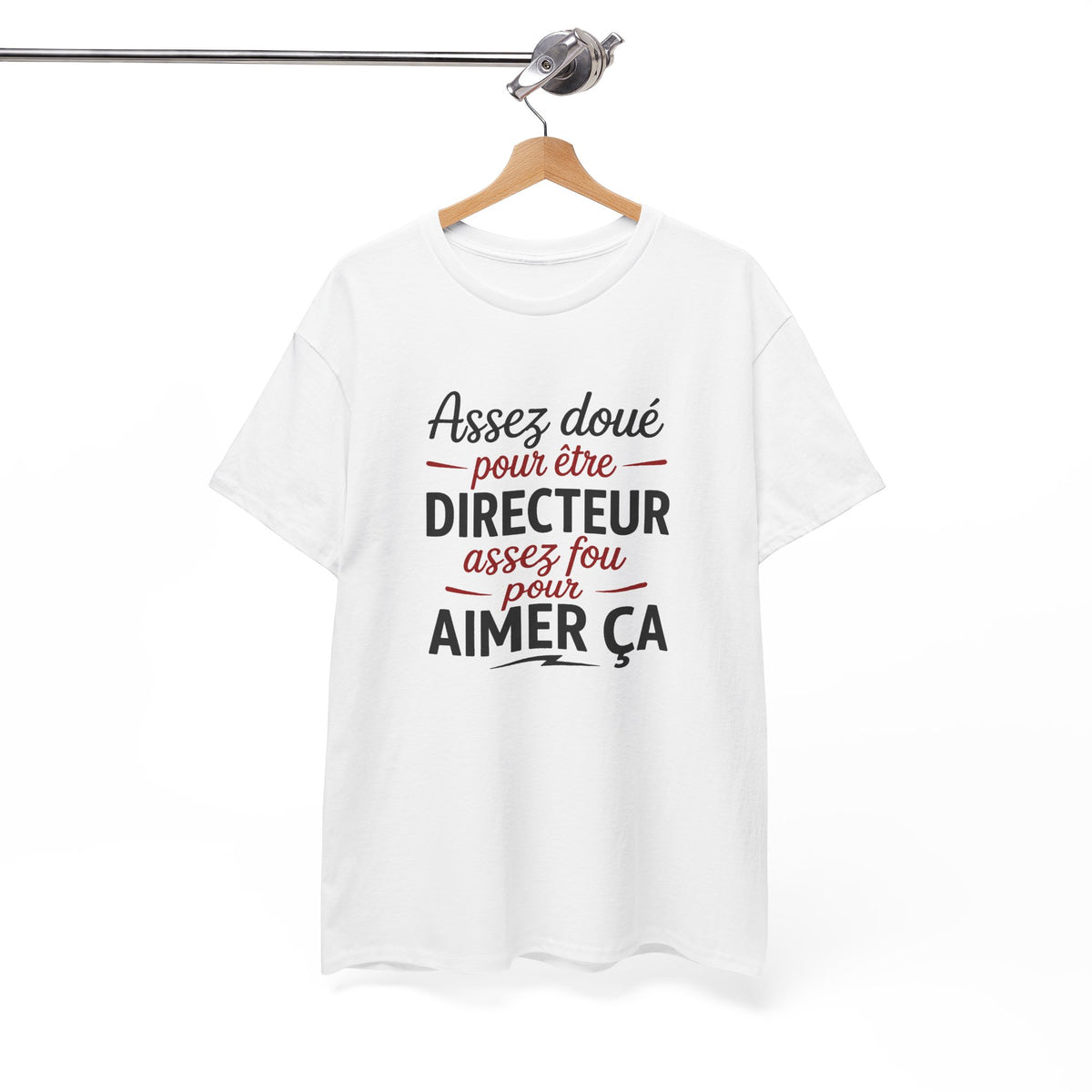 Tee Shirt Directeur Homme – Humour Patron Chef – Cadeau Original Directeur