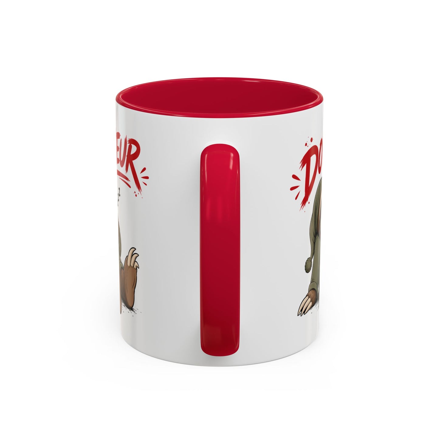 Tasse Dormeur Homme – Mug Paresseux Endormi Humour – Cadeau Homme Amateur de Sieste 325ml