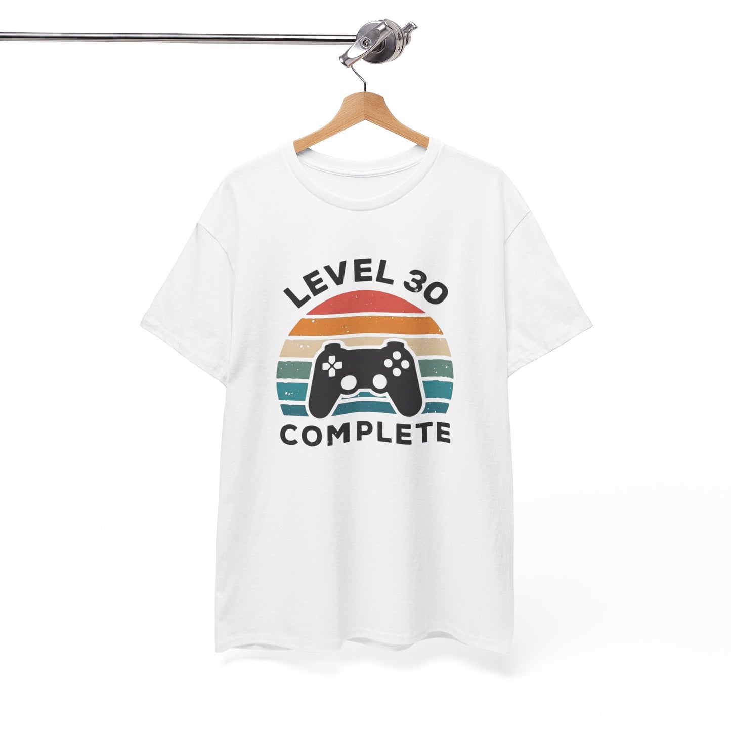 Tee-Shirt 30 Ans Homme et Femme – Cadeau Anniversaire 30ème Gamer Gaming – Idée Cadeau Jeu Vidéo Original pour Passionné de Jeux Vidéo