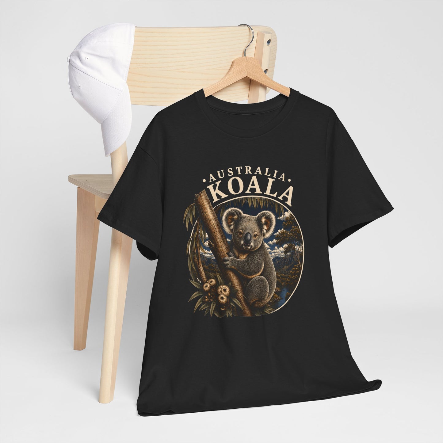 Tee Shirt Homme et Femme Koala Australie Animal Sauvage Nature Forêt Australienne Voyage Cadeau Passionné Animaux