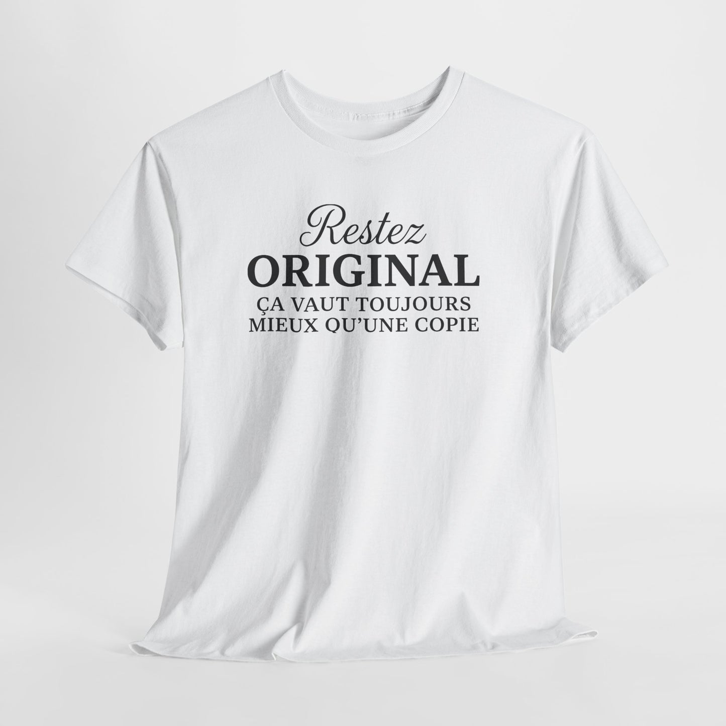 Tee-Shirt Humour Homme et Femme – Idée Cadeau Original Citation Drôle – Message Humoristique Personnalité Unique Anniversaire