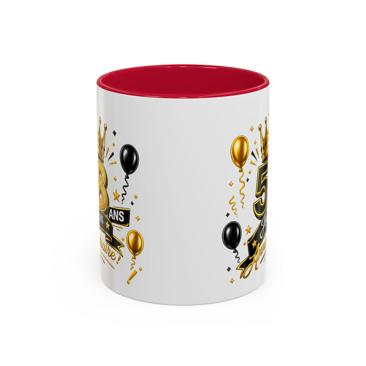 Mug Joyeux 58 Ans – Tasse Anniversaire 58 Ans – Cadeau Original pour Femme Homme – Idée Cadeau 58e Anniversaire