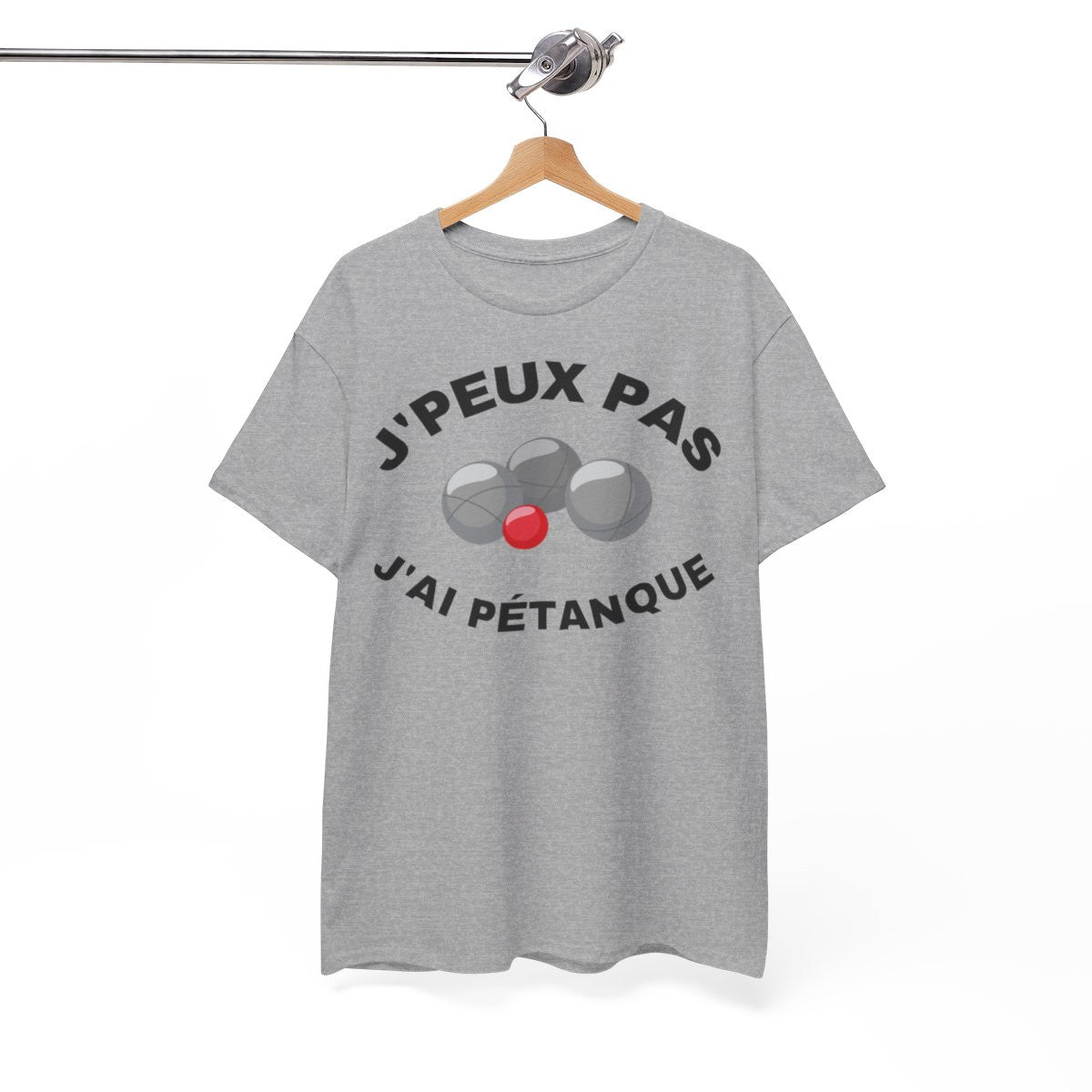 Tee shirt Unisex J'peux pas j'ai Pétanque idée cadeau humour drôle