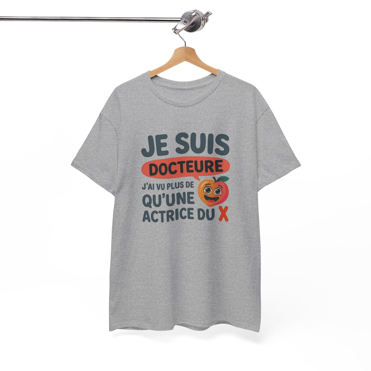 Tee Shirt Docteure Femme – Humour Médecin – Cadeau Original pour Docteure