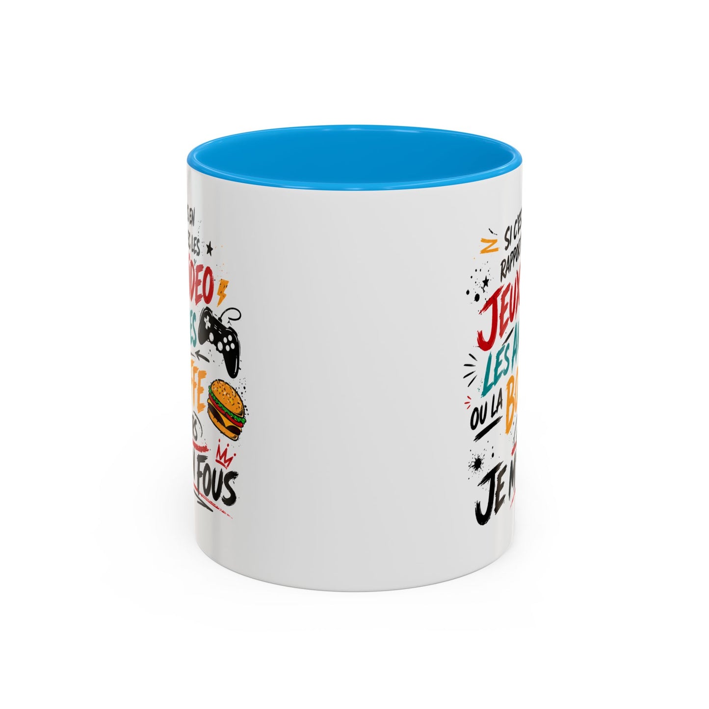 Mug Gamer Homme Humour – Tasse Jeux Vidéo Animés Bouffe – Cadeau Geek Original Gaming 325ml