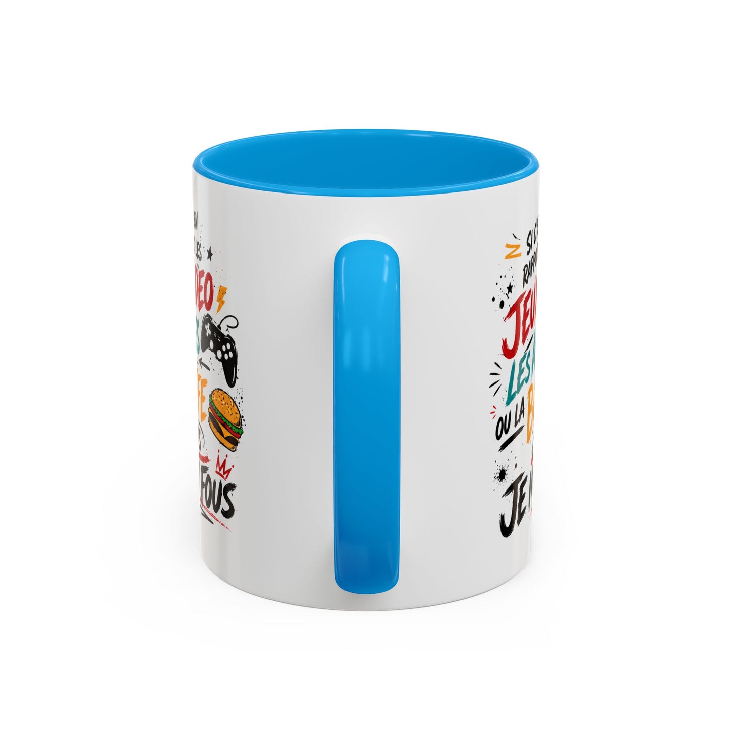Mug Gamer Homme Humour – Tasse Jeux Vidéo Animés Bouffe – Cadeau Geek Original Gaming 325ml