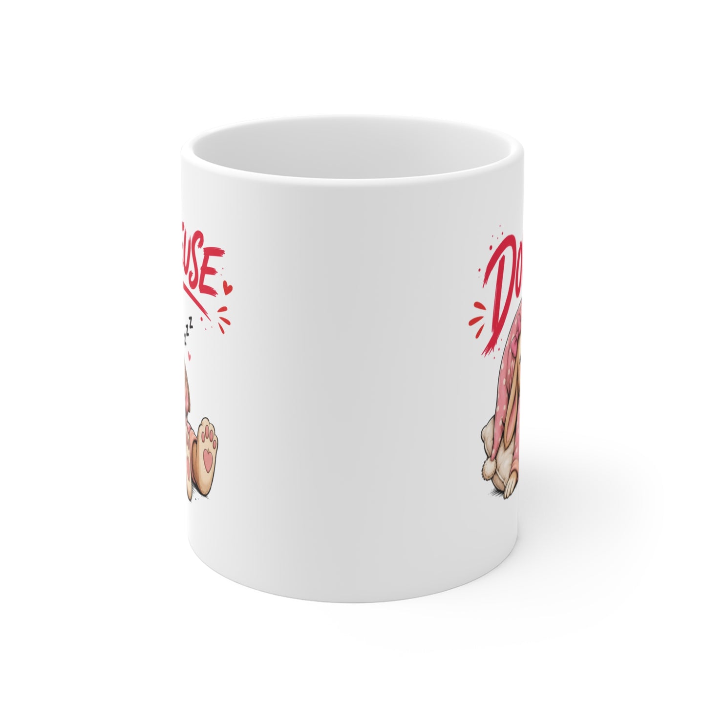 Tasse Dormeuse – Mug Femme Lapin Endormi Kawaii – Cadeau Humour Femme 325ml