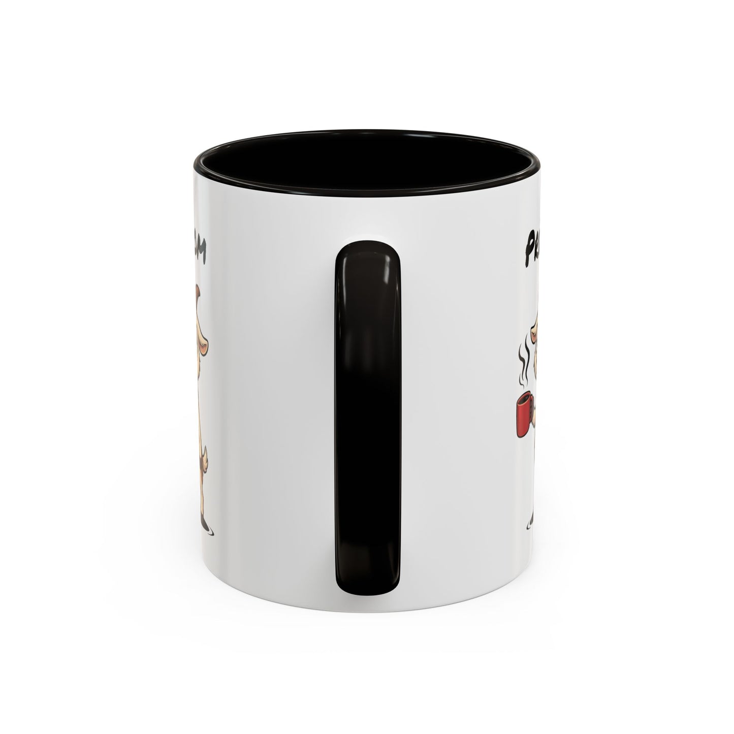 Mug Chèvre Fatiguée Personnalisable 325ml – Tasse Café Humoristique Prénom Cadeau Original Noir Bleu Rouge