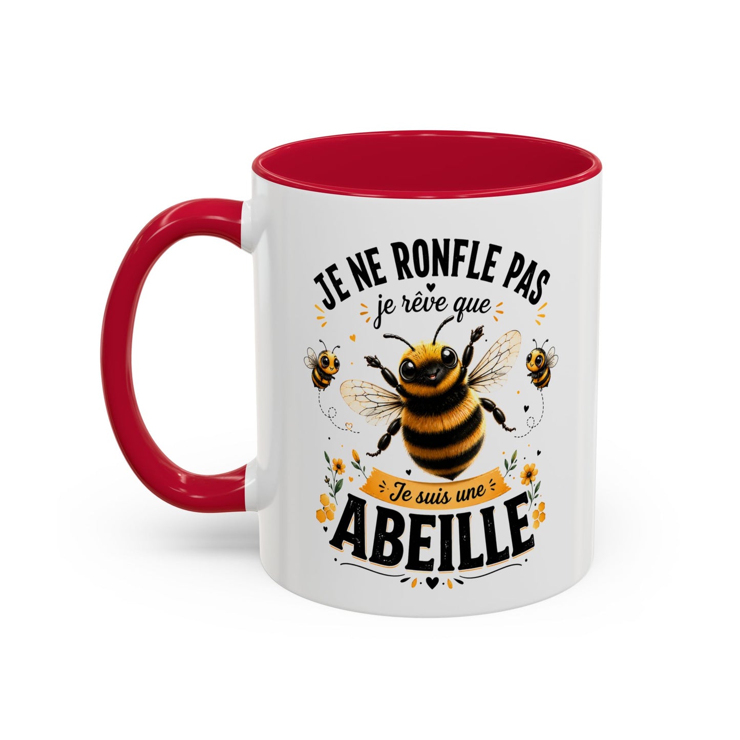 Tasse Je Ne Ronfle Pas Je Rêve Que Je Suis Une Abeille – Mug Humour Abeille – Cadeau Original Homme Femme 325ml