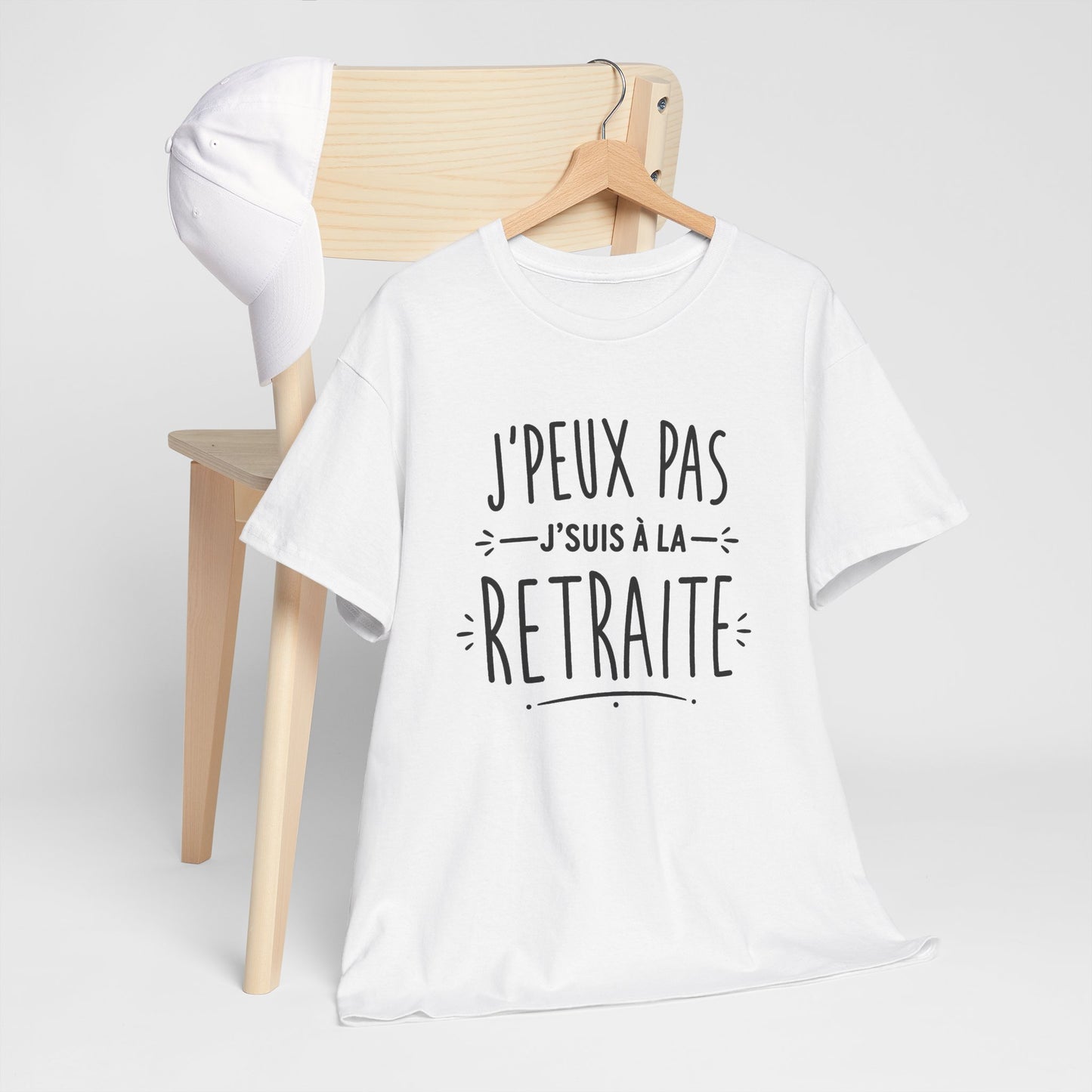 Tee Shirt Homme et Femme Retraite Retraité Humour Départ Collègue Travail Idée Cadeau Originale