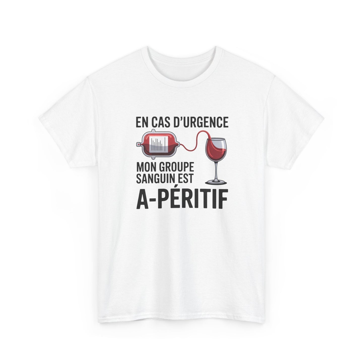 T-Shirt Infirmier Humoristique Homme Femme – Tee Shirt Don du Sang Drôle – Cadeau Médecin Infirmière Noir Blanc Gris
