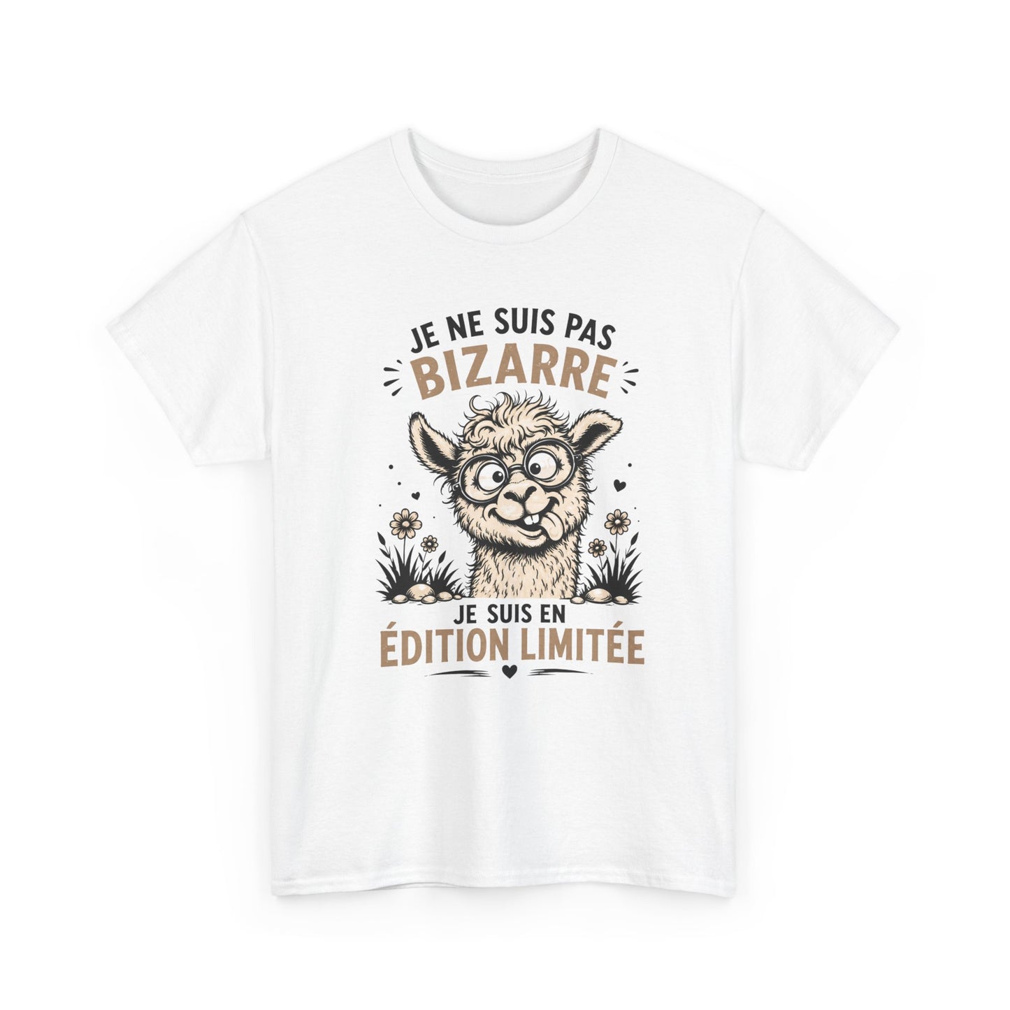 Tee-Shirt Humour Homme et Femme – Lama Drôle Original – Cadeau Amusant Anniversaire pour Amateur d’Animaux