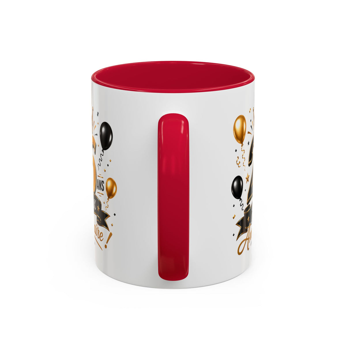 Mug Joyeux 26 Ans – Tasse Anniversaire 26 Ans – Cadeau Original pour Femme Homme – Idée Cadeau 26e Anniversaire Noir Bleu Rouge