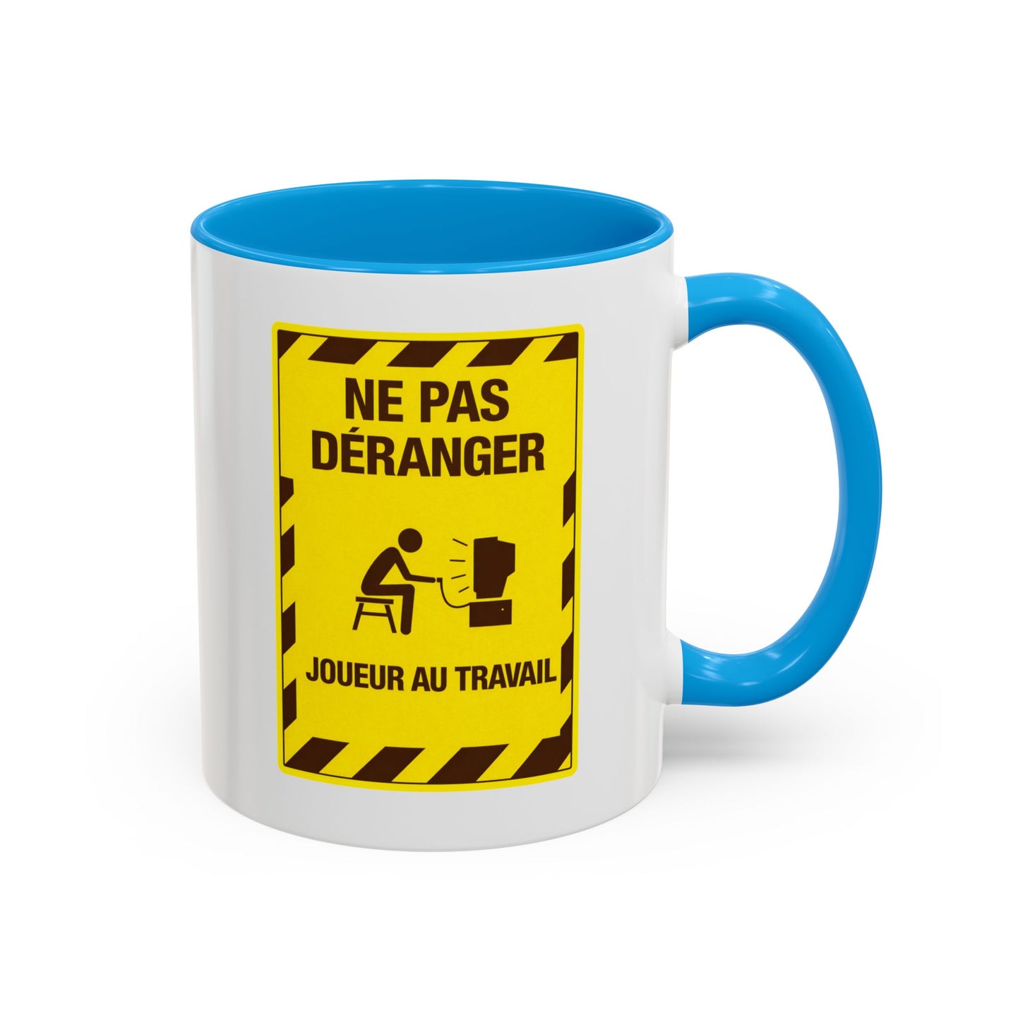 Tasse Gamer Drôle “Ne pas déranger joueur au travail” – Mug Humour Geek Gaming Cadeau Original