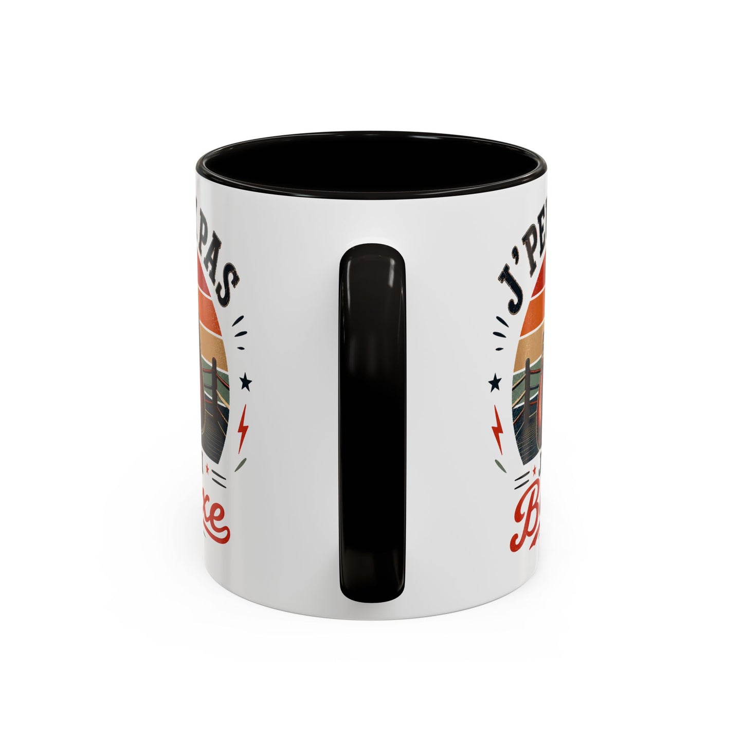Tasse J’Peux Pas J’Ai Boxe – Mug Boxe Vintage Humoristique – Cadeau Boxeur Homme Femme 325ml