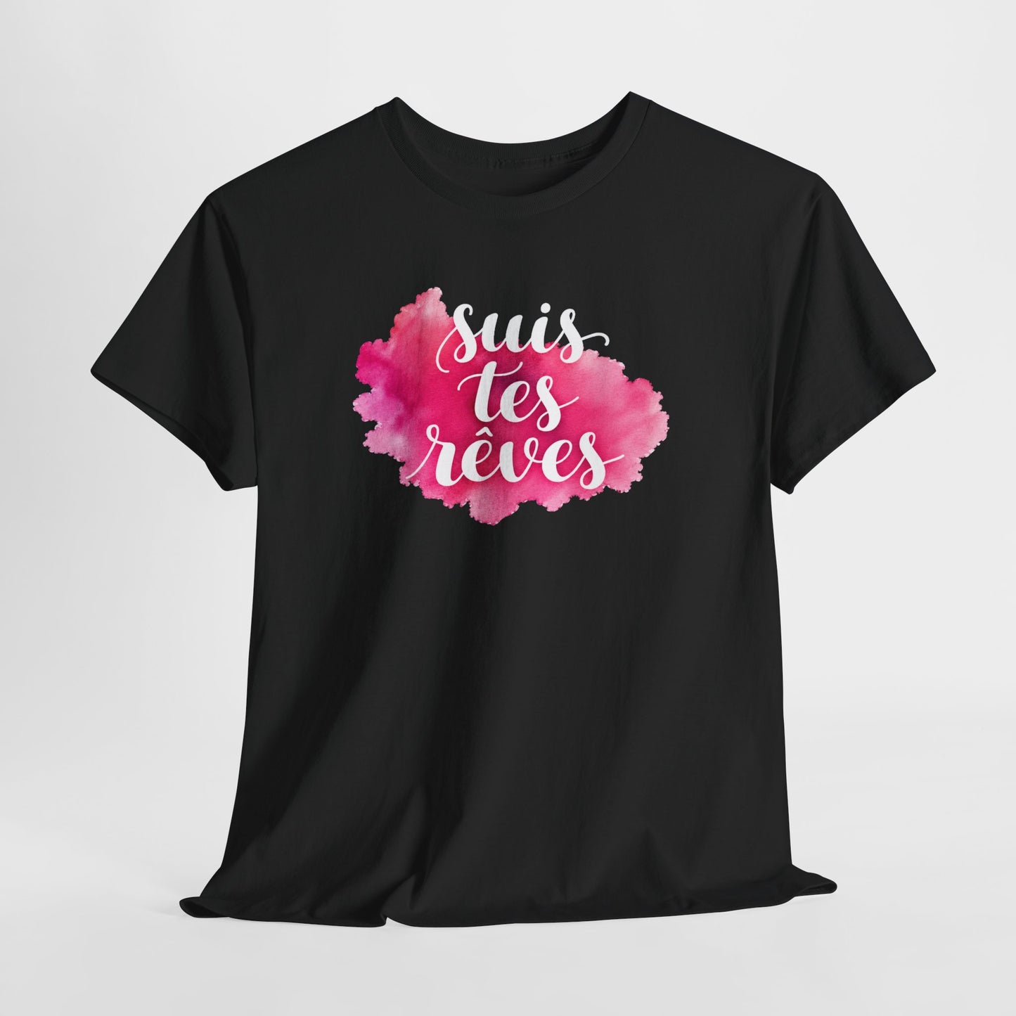 T-Shirt Femme Motivation Positive – Rêves Inspiration Développement Personnel – Cadeau Original Femme