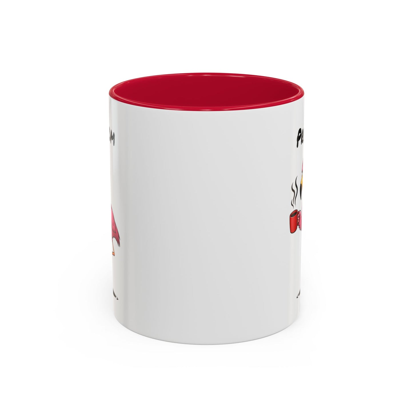 Mug Flamant Rose Personnalisable 325ml – Tasse Café Humour Fatigue Matin Drôle Cadeau
