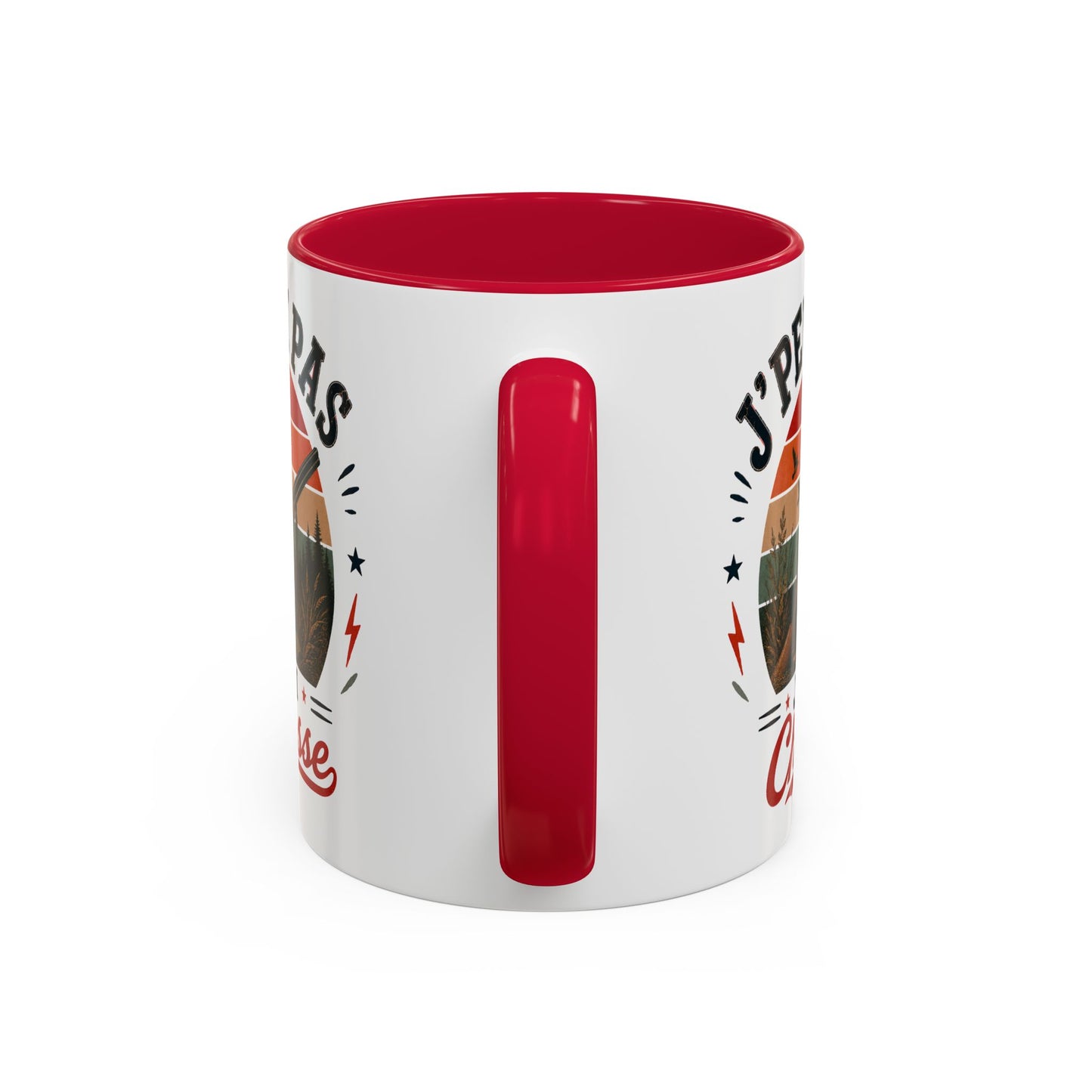 Tasse J’Peux Pas J’Ai Chasse – Mug Humour Chasseur Vintage – Cadeau Passion Chasse 325ml