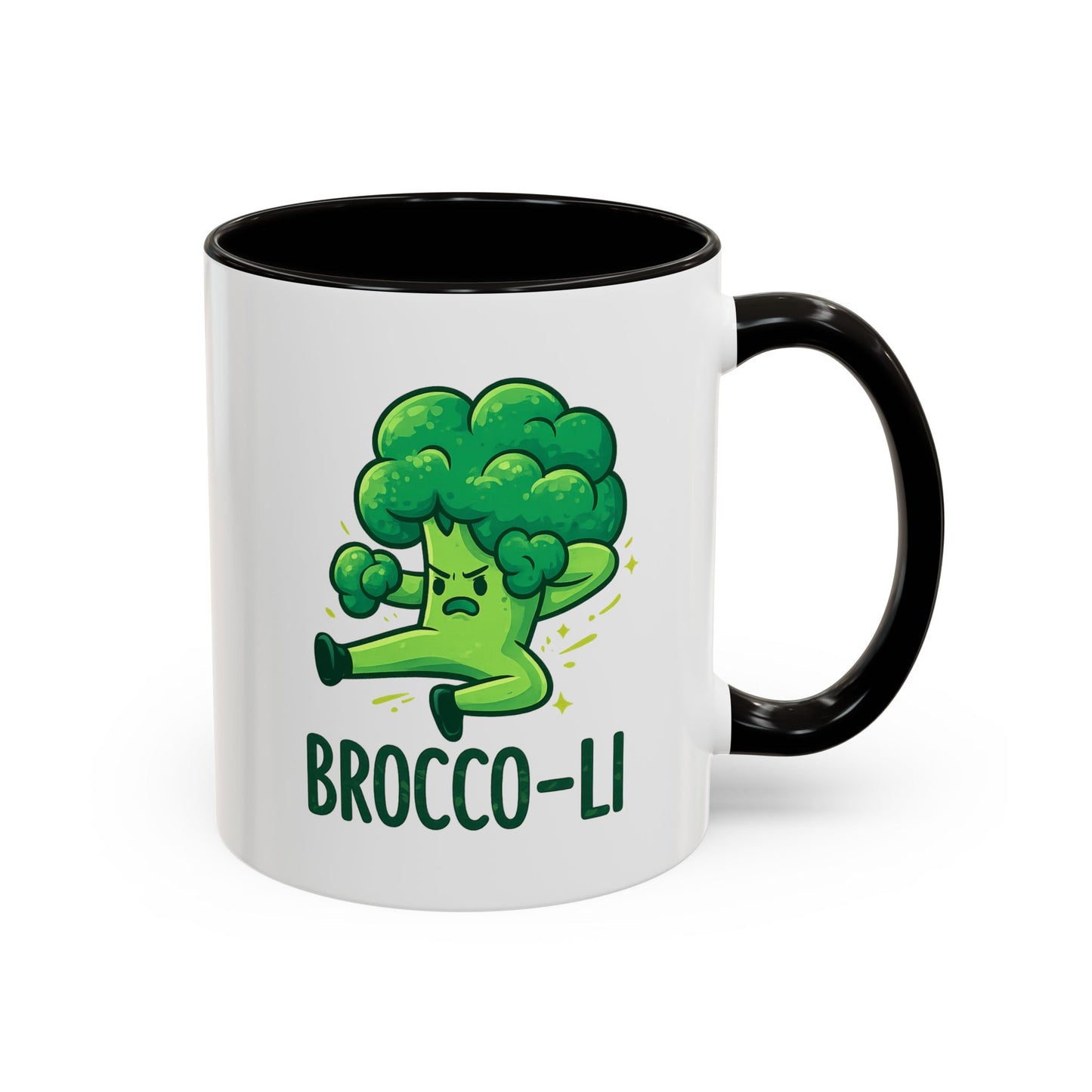 Tasse Brocco-li Humoristique – Mug Brocoli Fun Sport – Cadeau Drôle Légume – Céramique 325ml