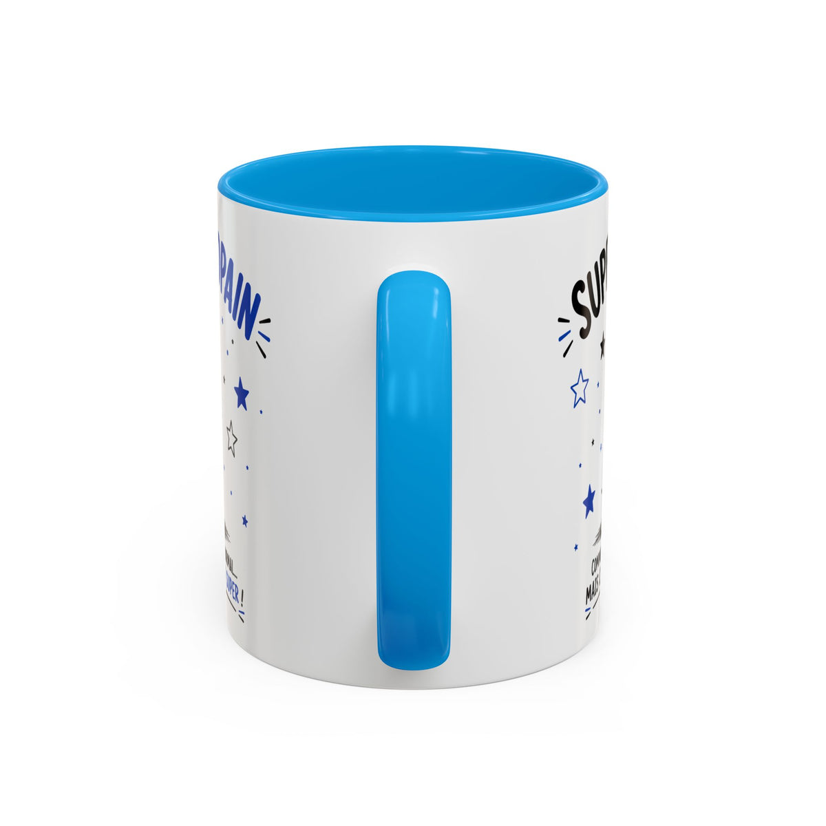 Mug Super Copain – Tasse Cadeau Originale pour un Ami – Idée Cadeau Anniversaire Noël Homme noir bleu rouge