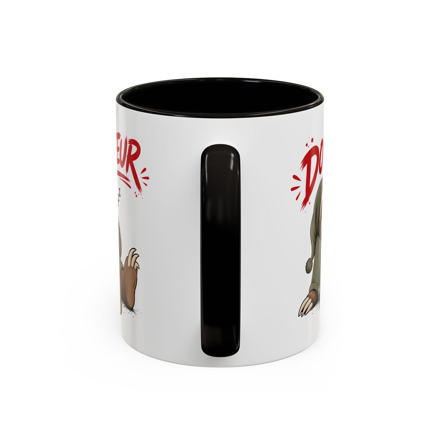 Tasse Dormeur Homme – Mug Paresseux Endormi Humour – Cadeau Homme Amateur de Sieste 325ml