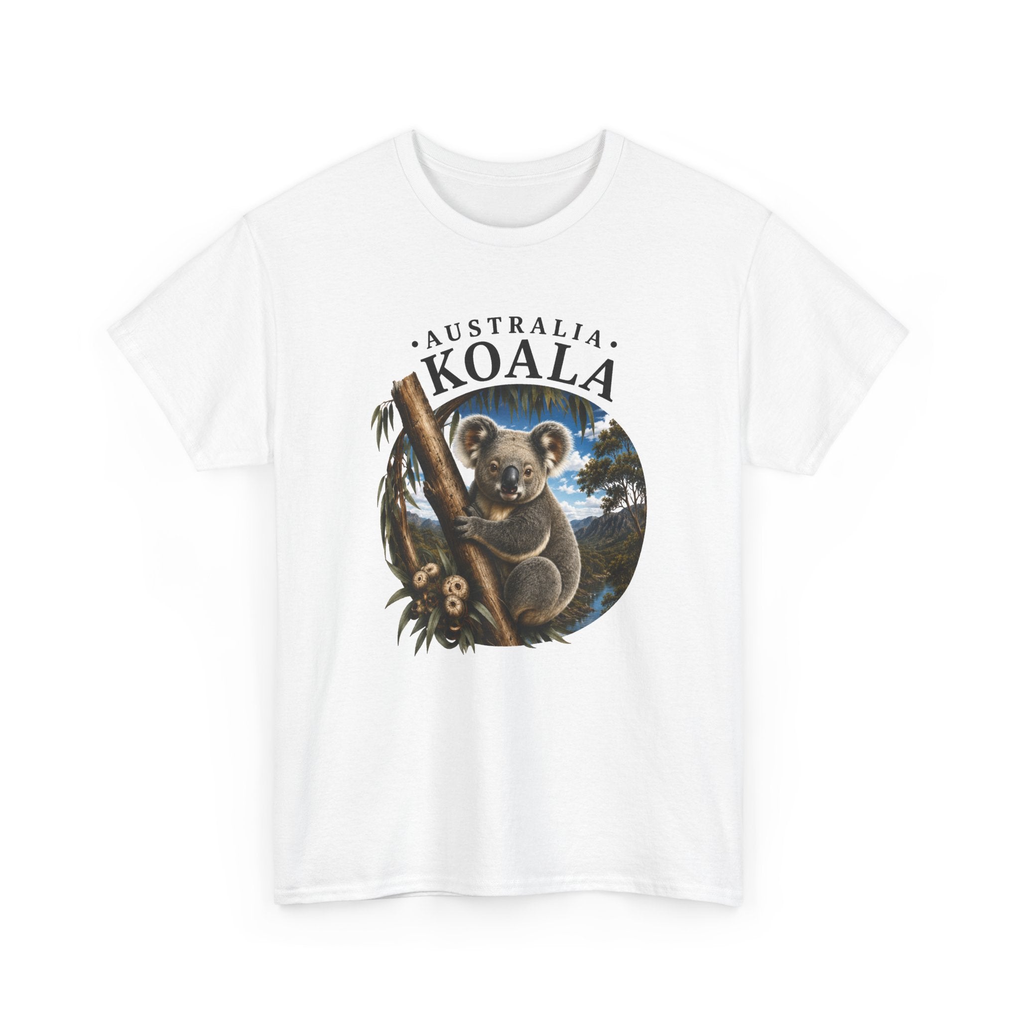Tee Shirt Homme et Femme Koala Australie Animal Sauvage Nature Forêt Australienne Voyage Cadeau Passionné Animaux
