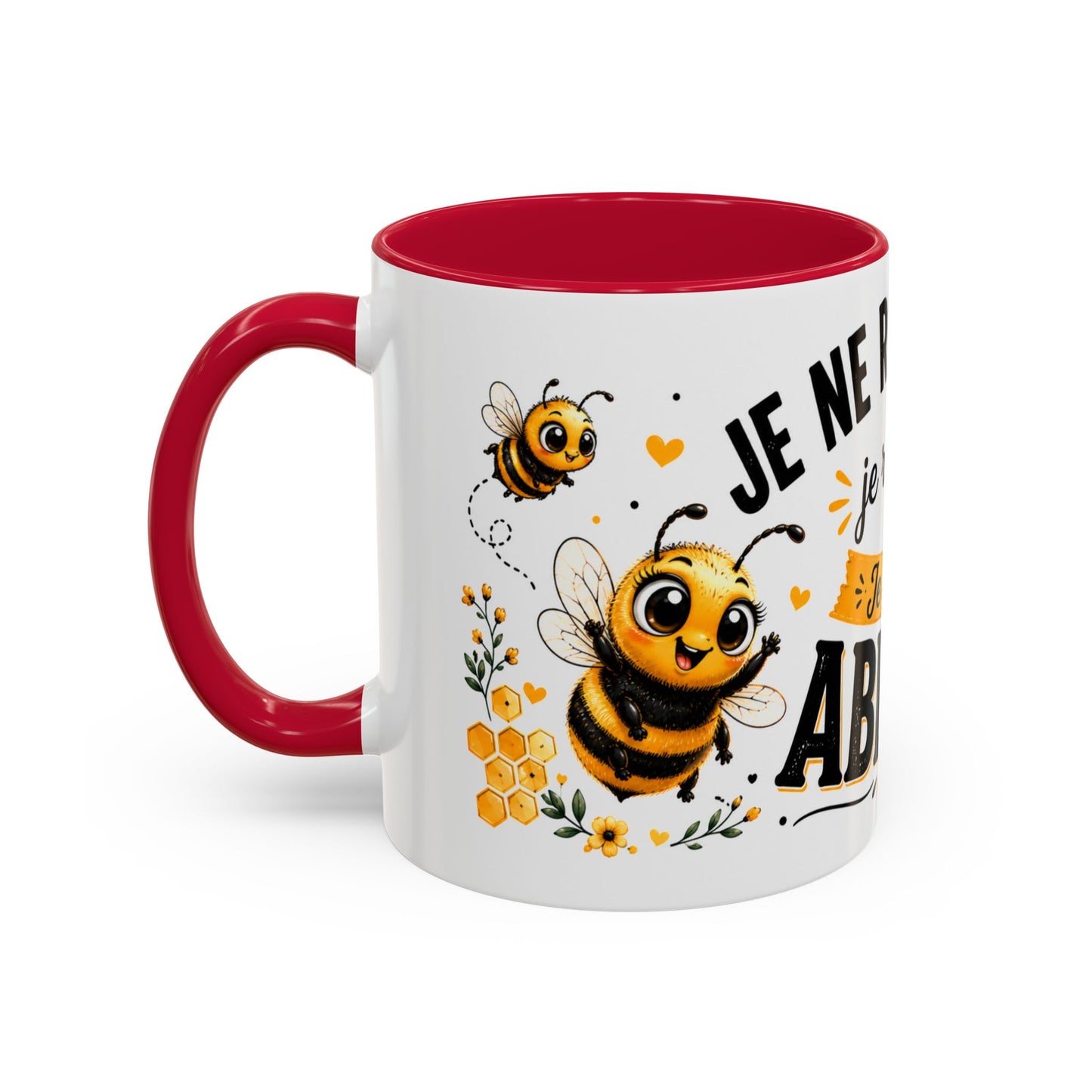 Tasse Je Ne Ronfle Pas Je Rêve Que Je Suis Une Abeille – Mug Humour Abeille Cartoon – Cadeau Original Homme Femme 325ml