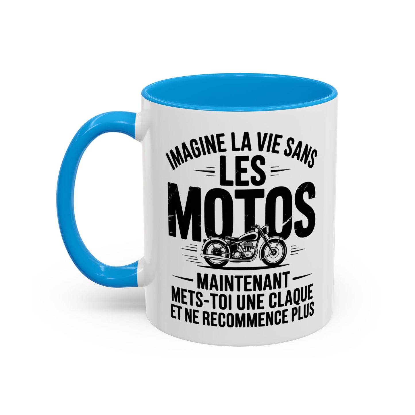 Mug Moto Vintage Humoristique – Tasse Biker Rétro Citation Motard – Cadeau Passion Moto
