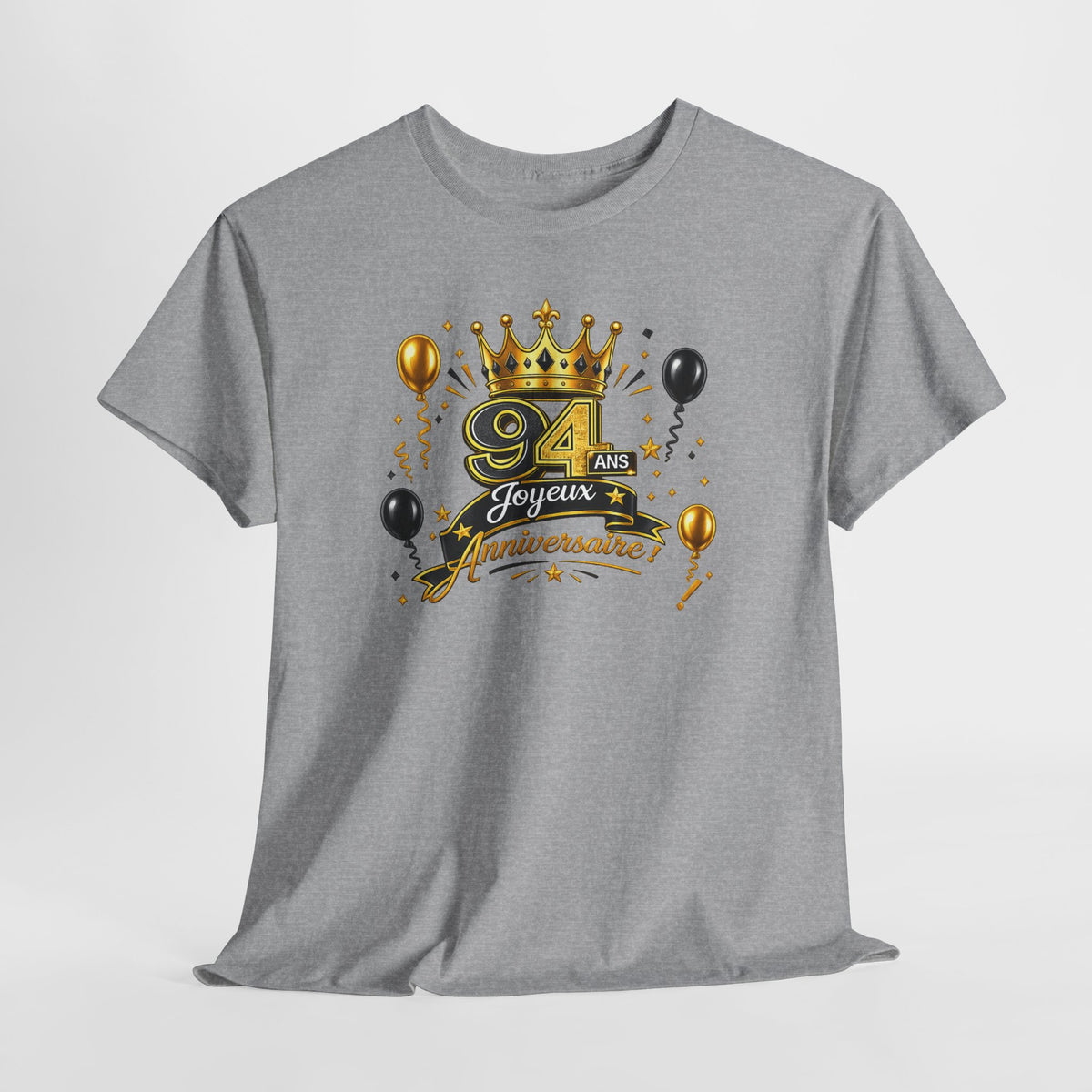 Tee Shirt Anniversaire 94 Ans Homme et Femme – Joyeux Anniversaire – Cadeau 94 Ans