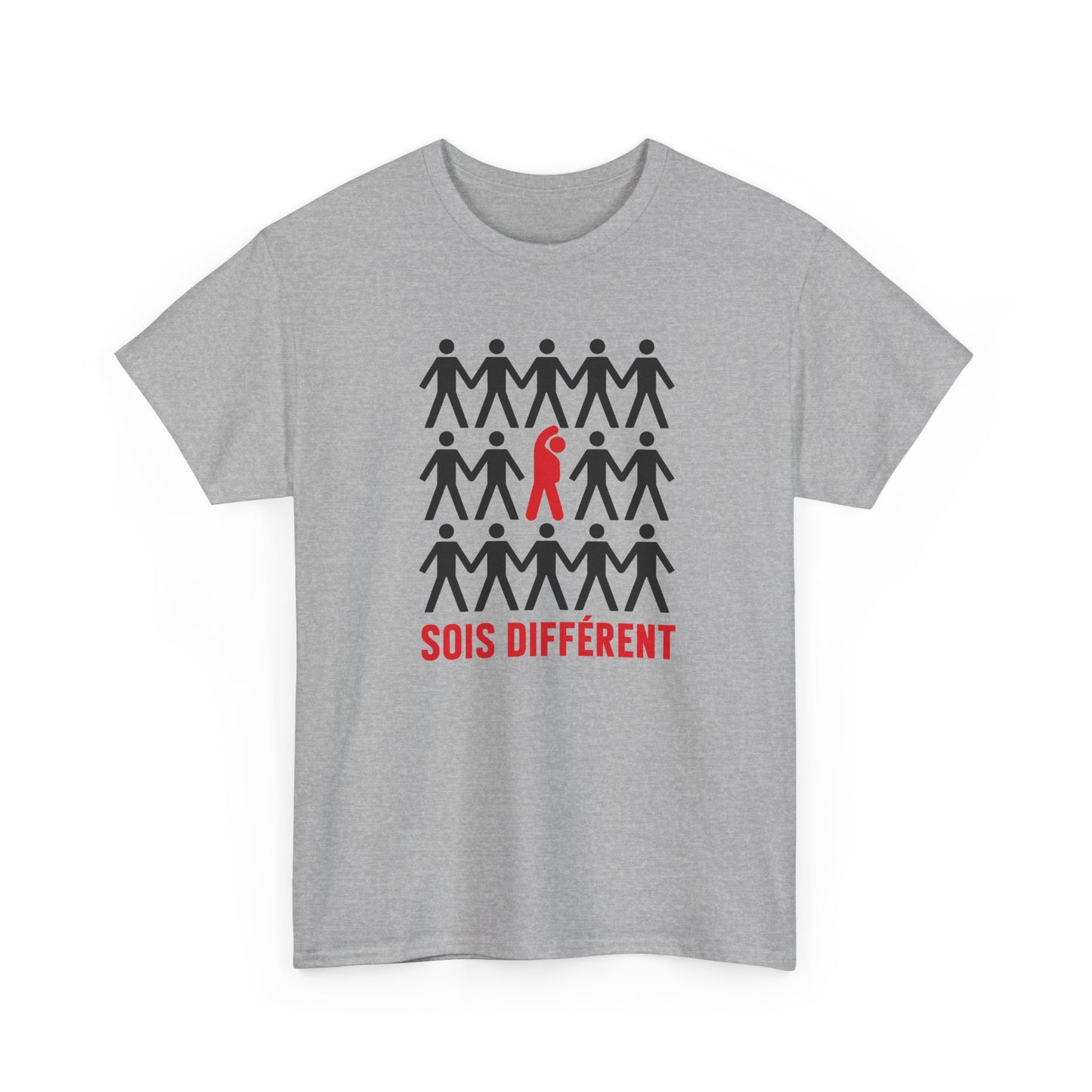 T-Shirt Homme et Femme Motivation – Originalité Confiance en Soi Individualité – Cadeau Inspirant