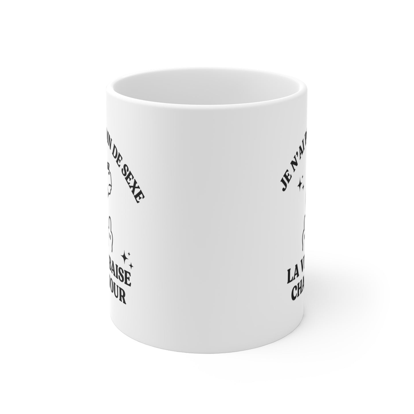 Tasse Humour Sarcastique Zèbre – Mug La Vie Me Fait Déjà Assez de Misères – Cadeau Drôle Homme Femme 325ml