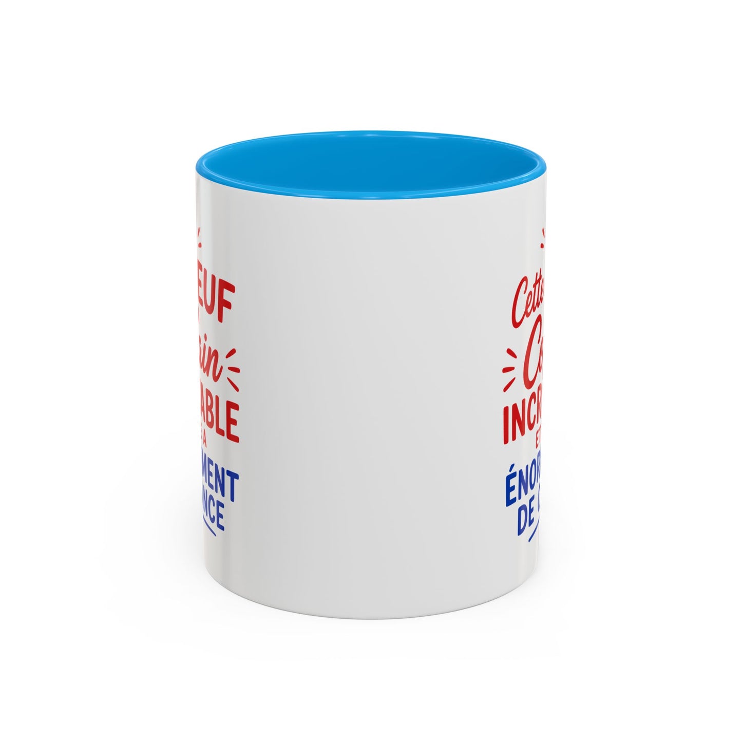 Tasse Cette Meuf A Un Copain Incroyable Et Elle A Énormément De Chance – Mug Humour Couple – Cadeau Petite Amie Amoureux 325ml