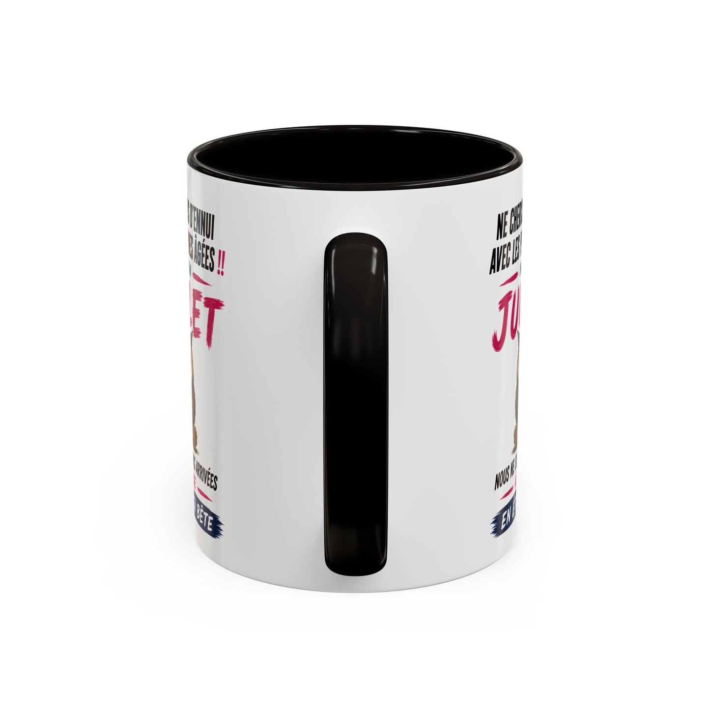Tasse Humour Personnes Nées en Juillet – Mug Hibou Drôle Senior Retraité – Cadeau Anniversaire Homme Femme 325ml