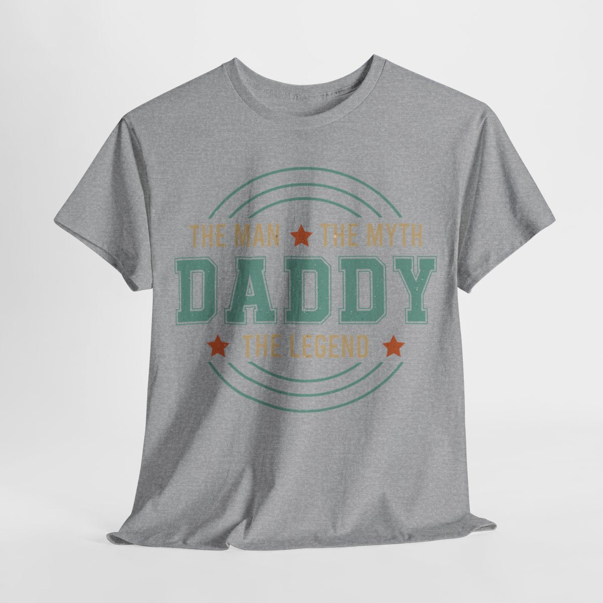Tee shirt Daddy the myth the man the legend idée cadeau humour drôle pour homme