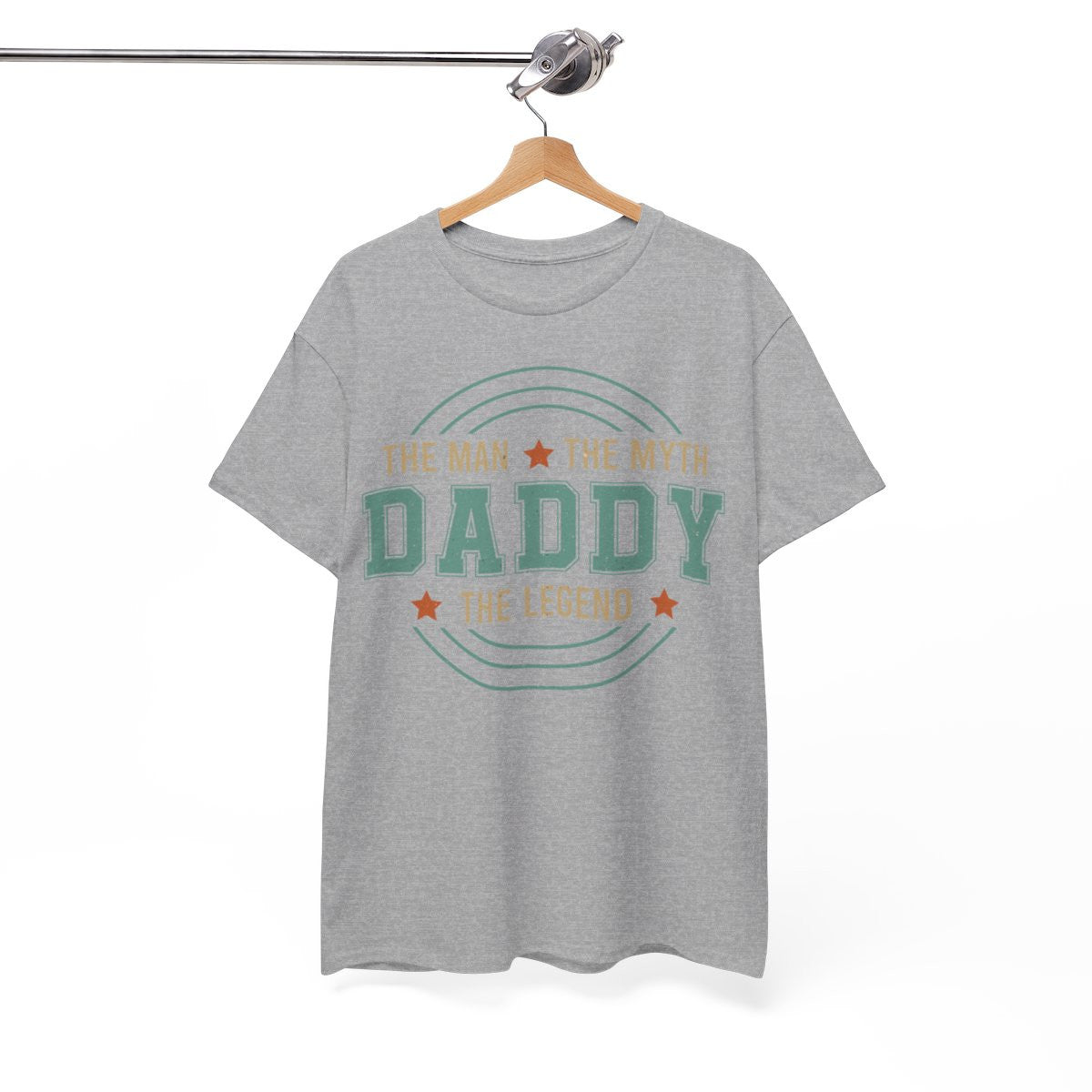 Tee shirt Daddy the myth the man the legend idée cadeau humour drôle pour homme