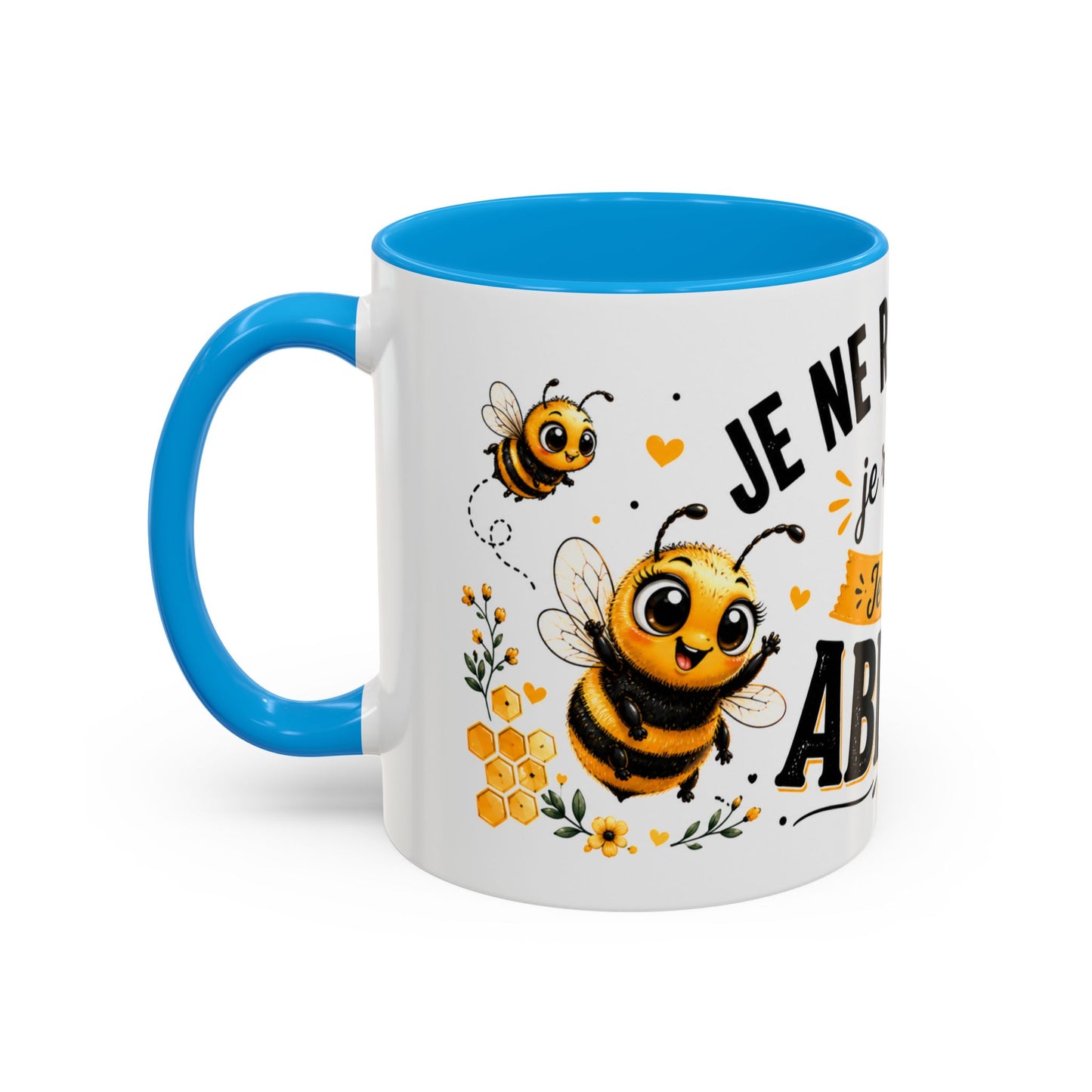 Tasse Je Ne Ronfle Pas Je Rêve Que Je Suis Une Abeille – Mug Humour Abeille Cartoon – Cadeau Original Homme Femme 325ml