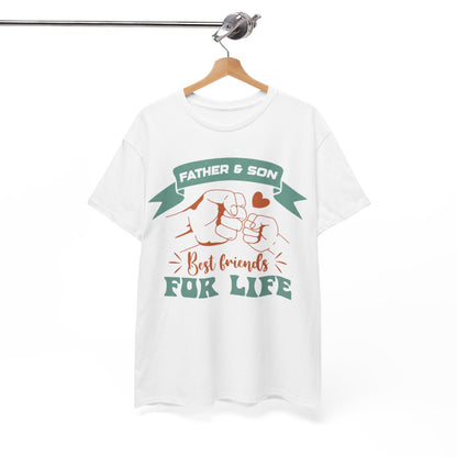 Tee shirt Father & Son best friends for life idée cadeau papa fils  pour homme