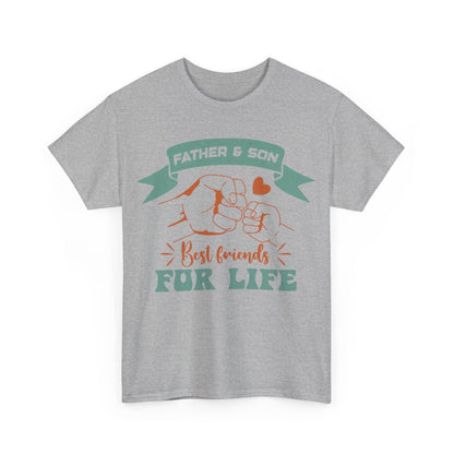 Tee shirt Father & Son best friends for life idée cadeau papa fils  pour homme