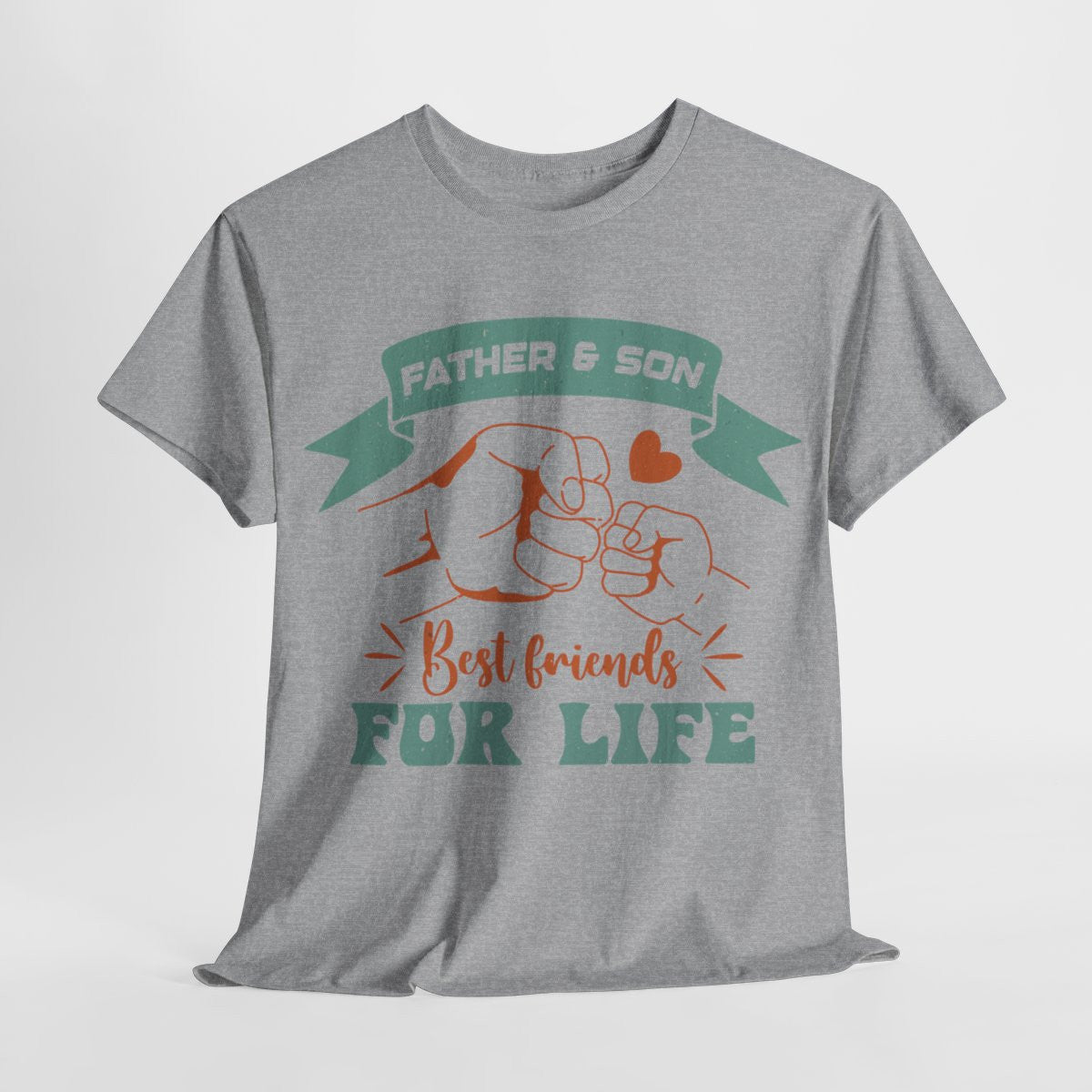 Tee shirt Father & Son best friends for life idée cadeau papa fils  pour homme