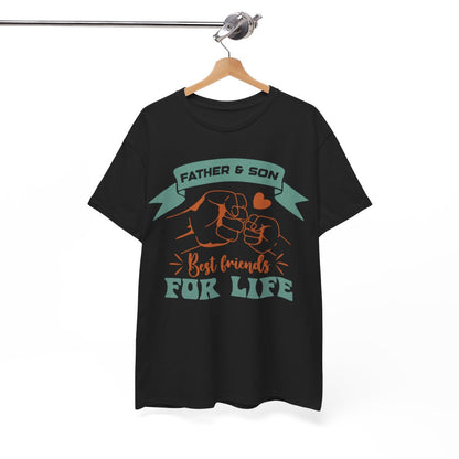 Tee shirt Father & Son best friends for life idée cadeau papa fils  pour homme