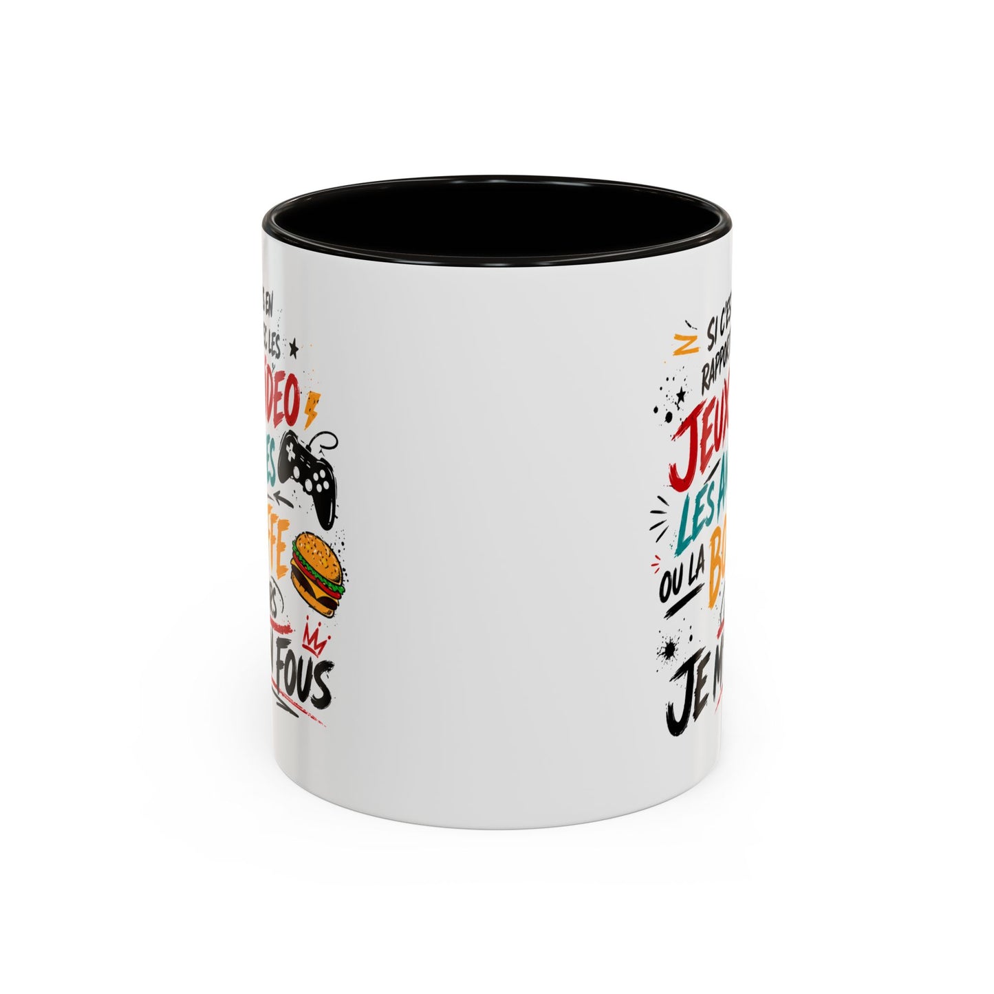 Mug Gamer Homme Humour – Tasse Jeux Vidéo Animés Bouffe – Cadeau Geek Original Gaming 325ml